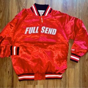 Full Send -  vinyl coaches jacket